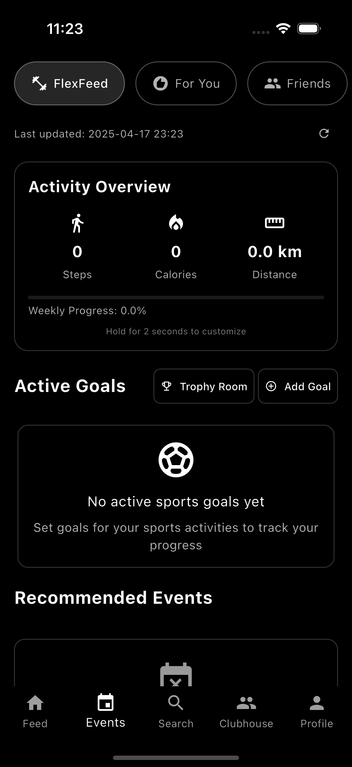 Butlah App Screenshot - Activity Overview